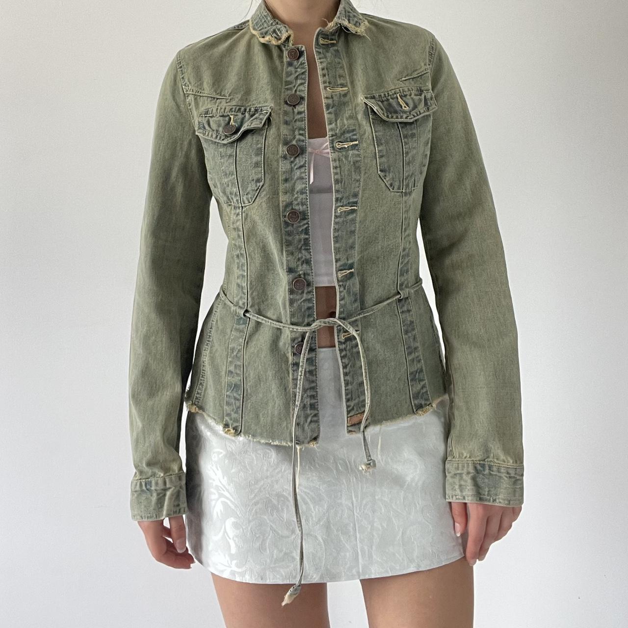 MNG Fitted Denim Jacket | 6-10
