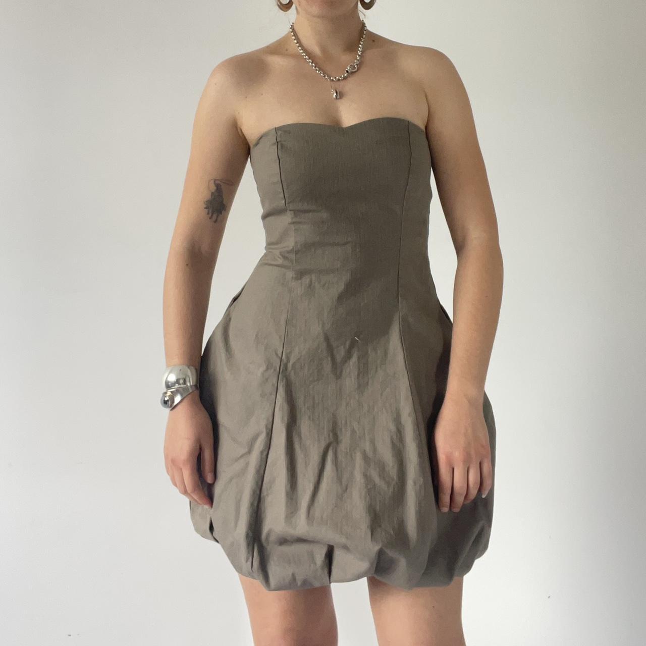 Strapless Bubble Dress