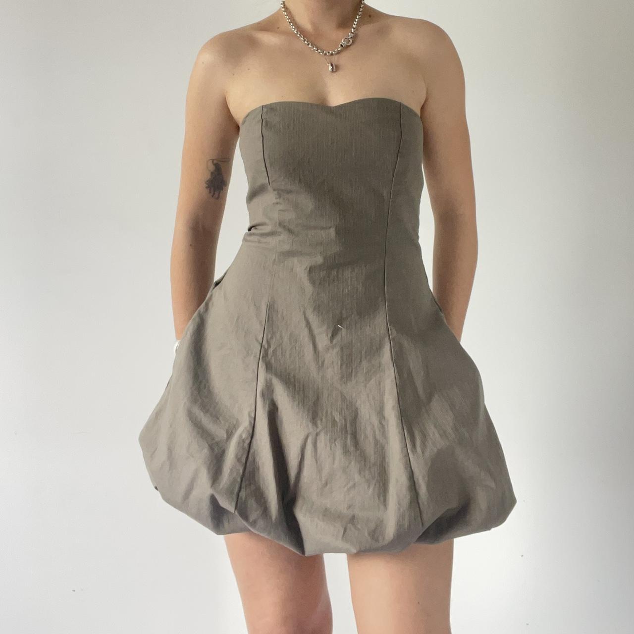 Strapless Bubble Dress