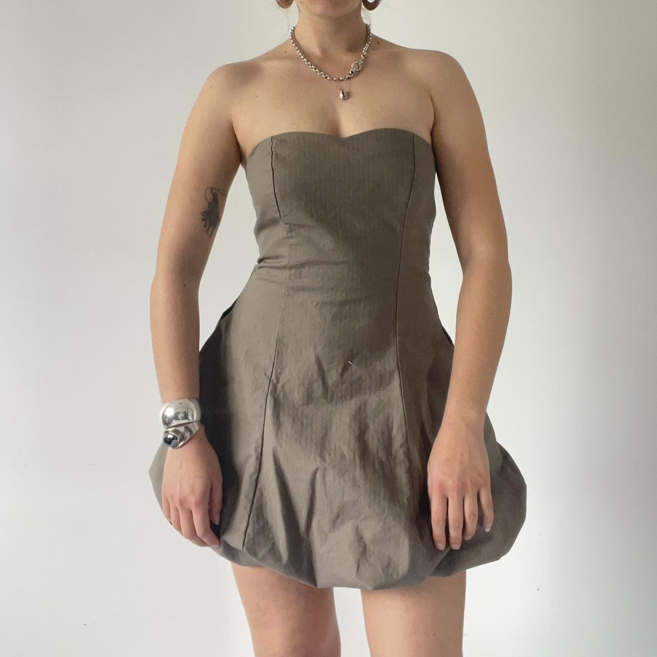 Strapless Bubble Dress