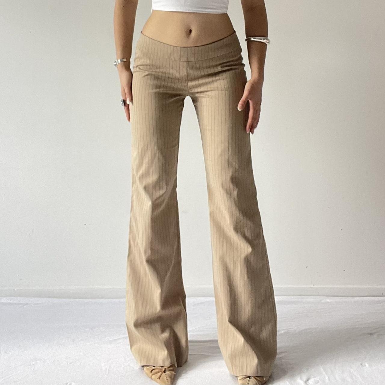 Low Rise Flare Pants