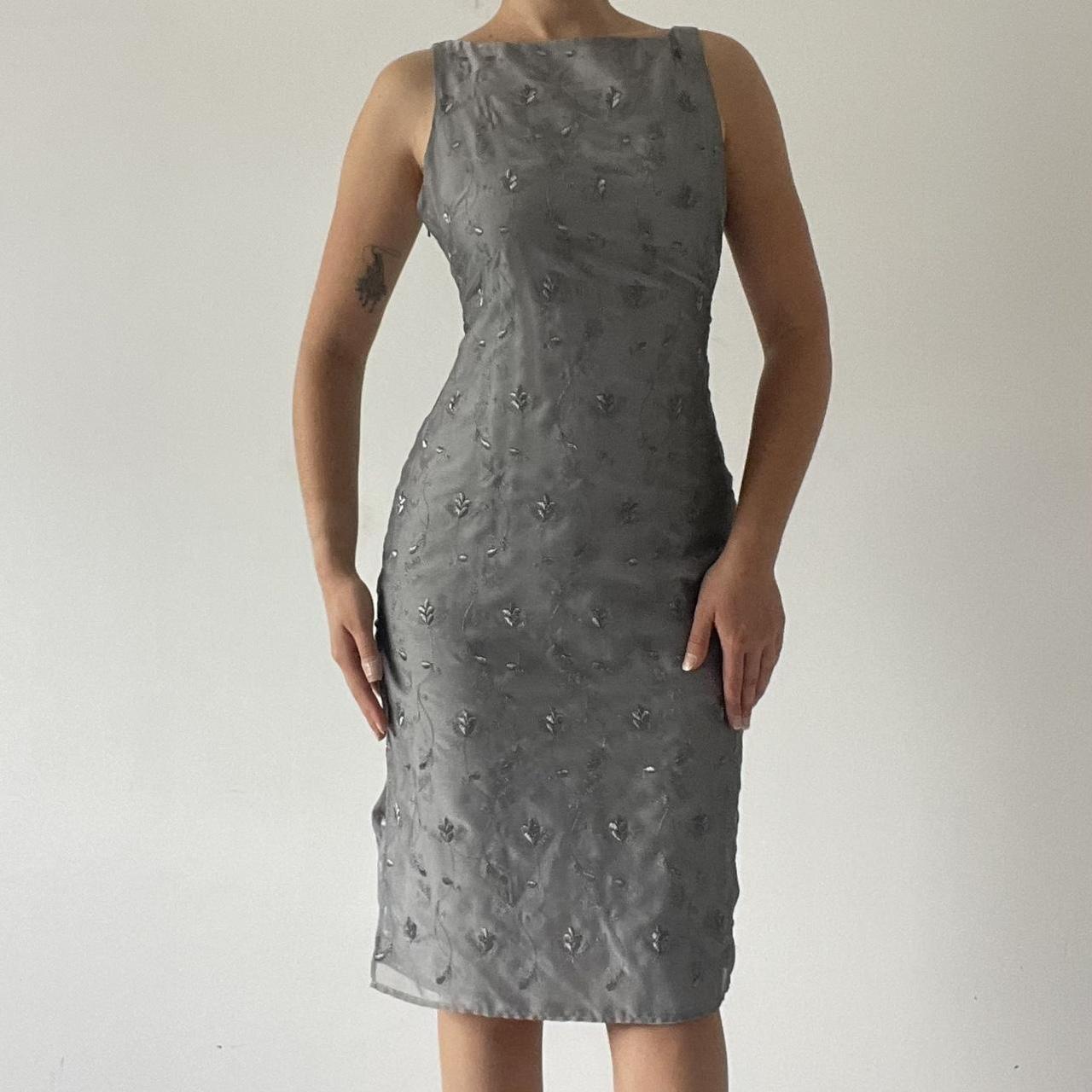 Boat Neck Midi Dress