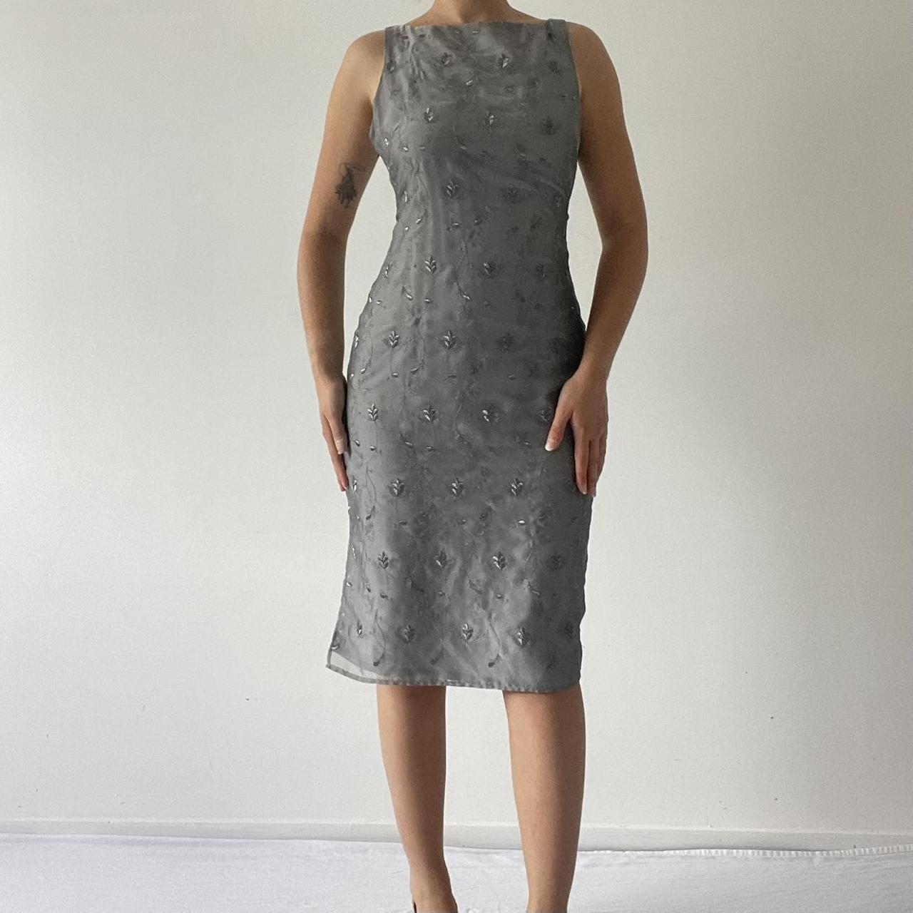 Boat Neck Midi Dress