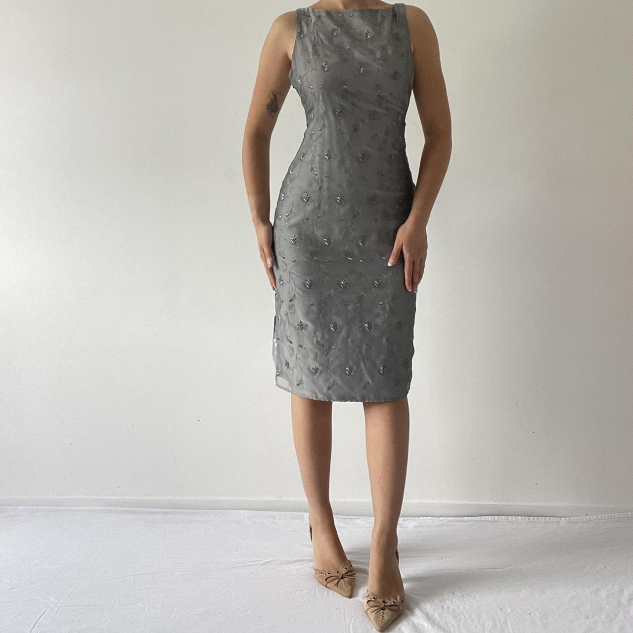 Boat Neck Midi Dress