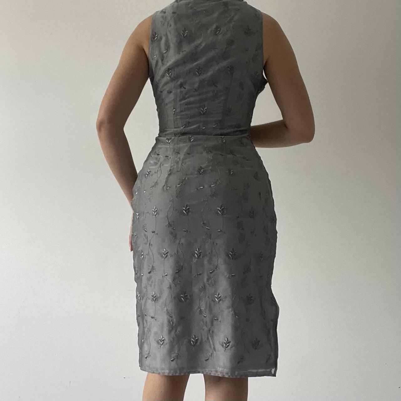 Boat Neck Midi Dress