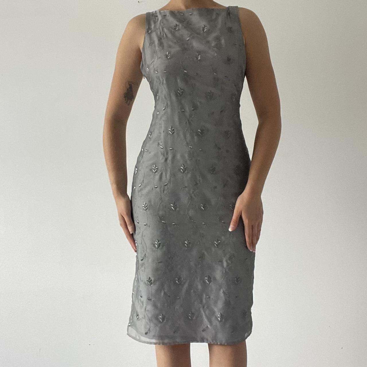 Boat Neck Midi Dress