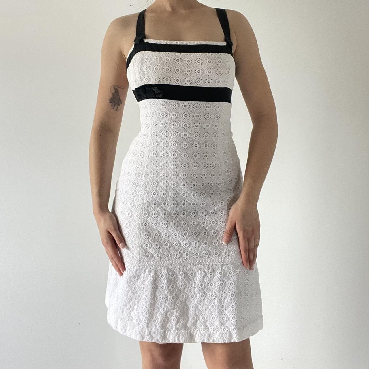 Broderie Midi Dress
