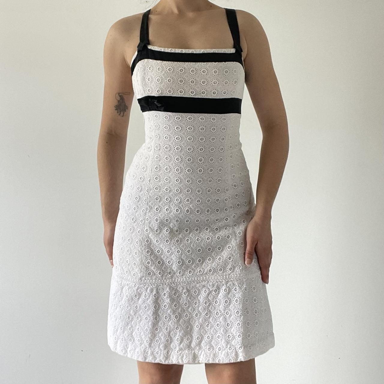 Broderie Midi Dress