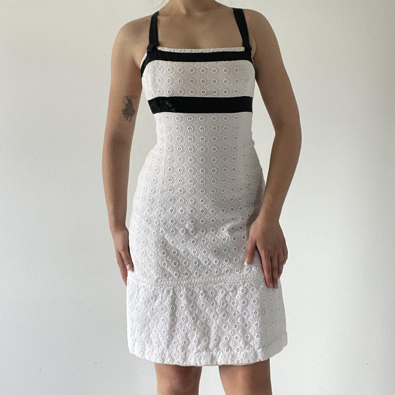 Broderie Midi Dress