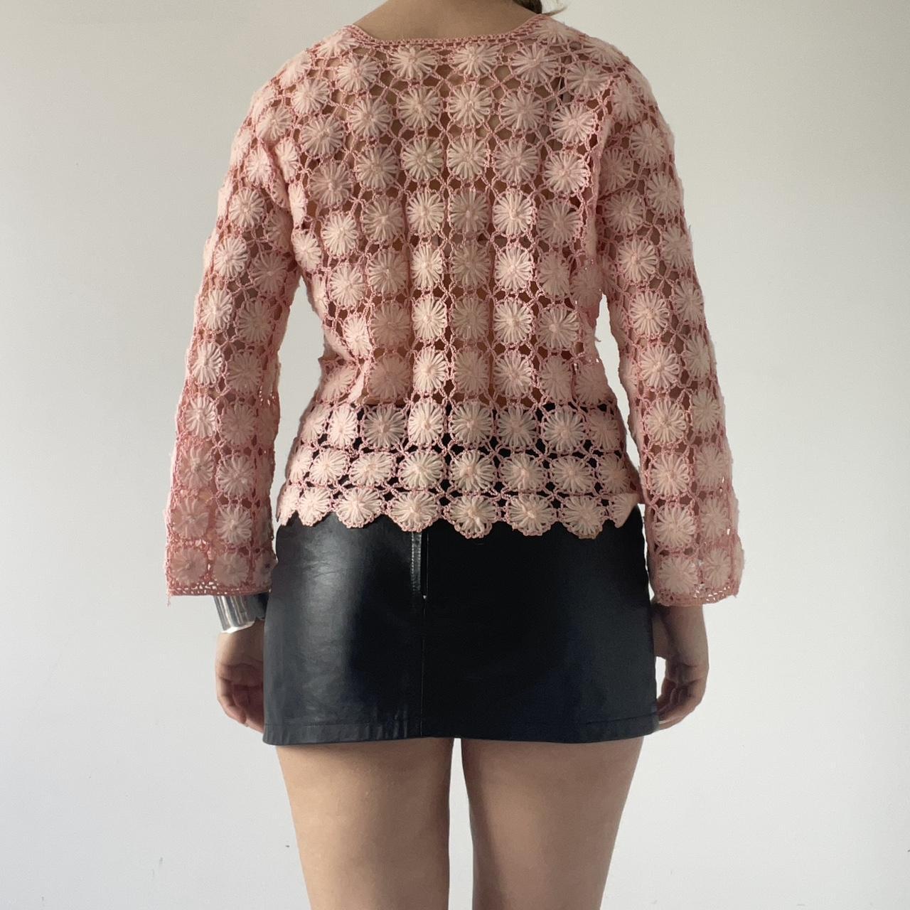 Handmade Crochet Cardi Top | 6-10