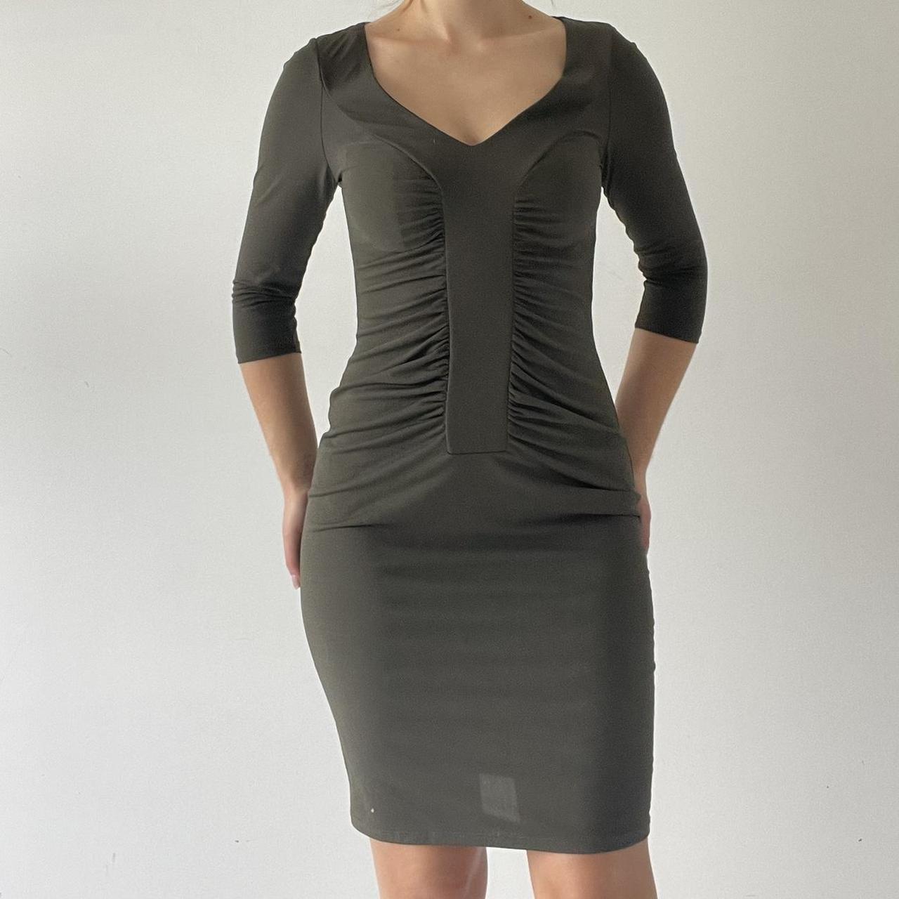 Ruched Midi Dress
