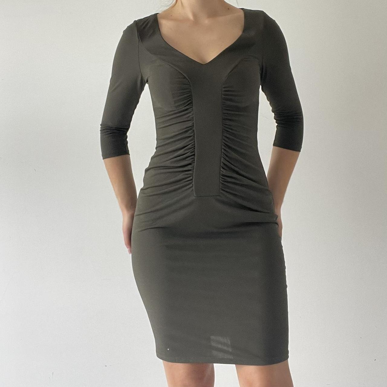 Ruched Midi Dress