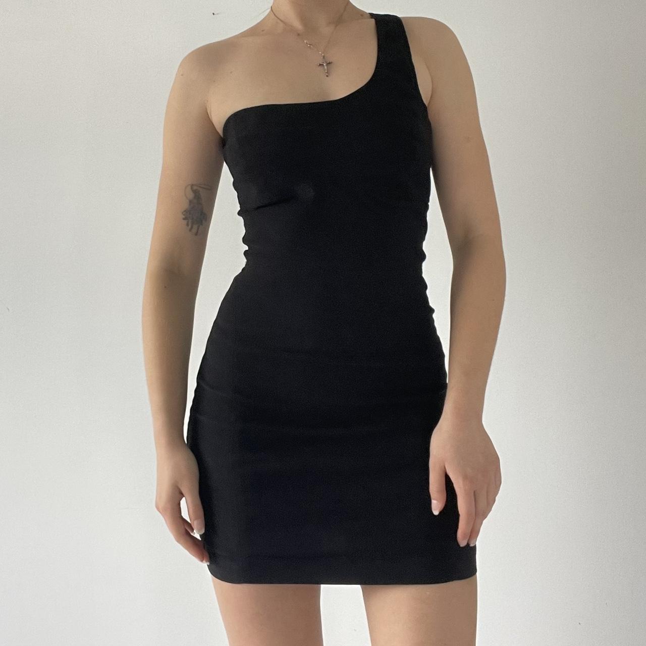 Asymmetric Mini Dress