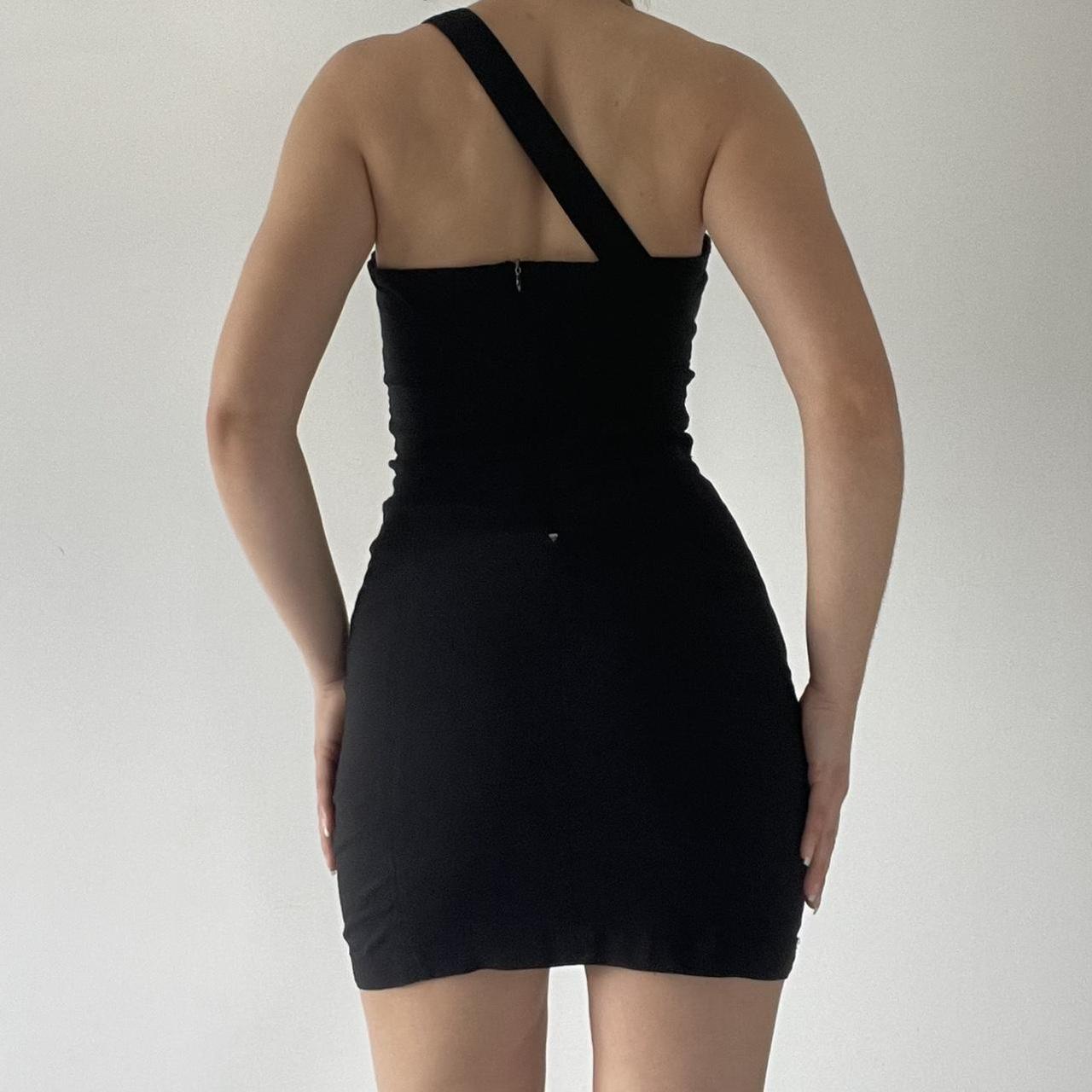 Asymmetric Mini Dress