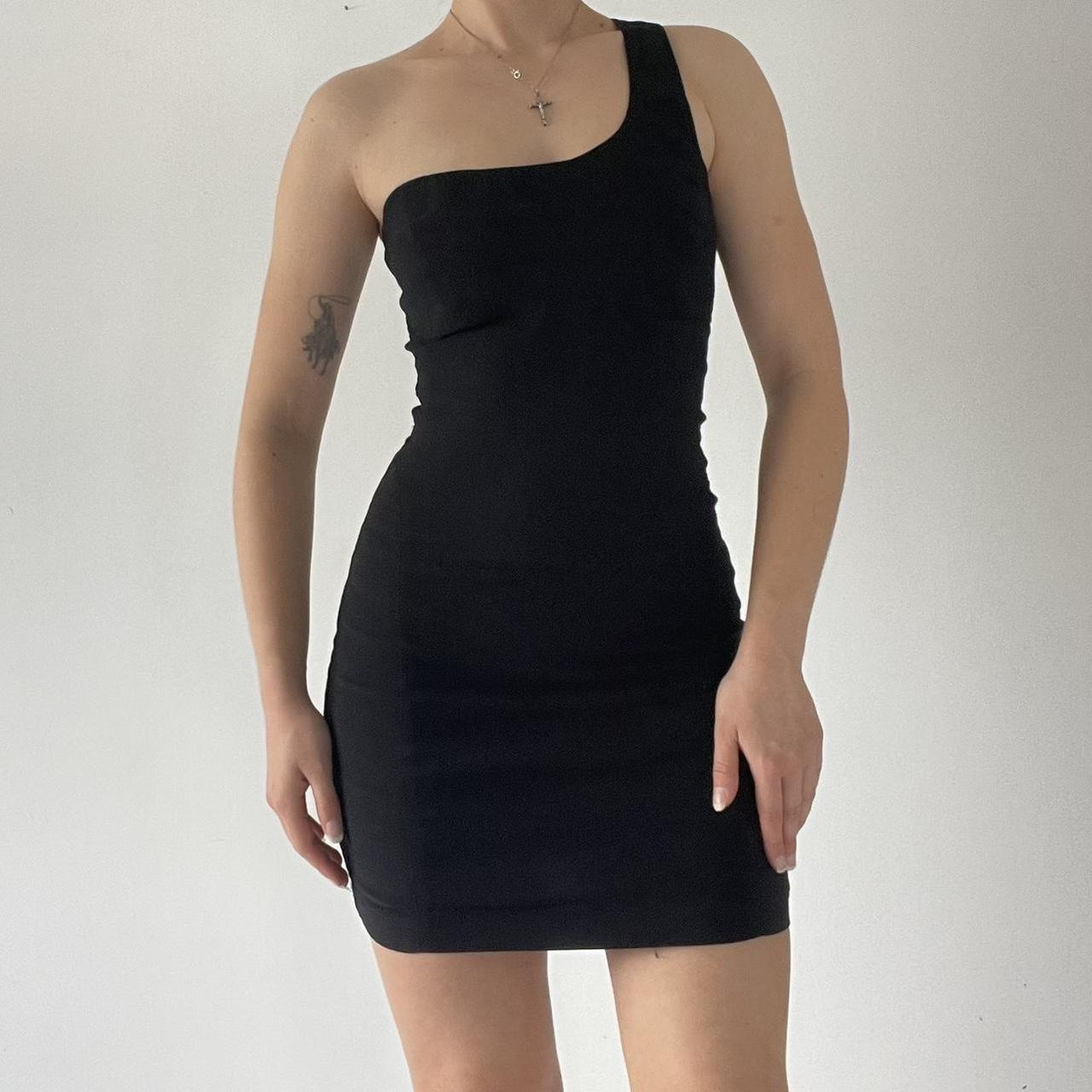 Asymmetric Mini Dress