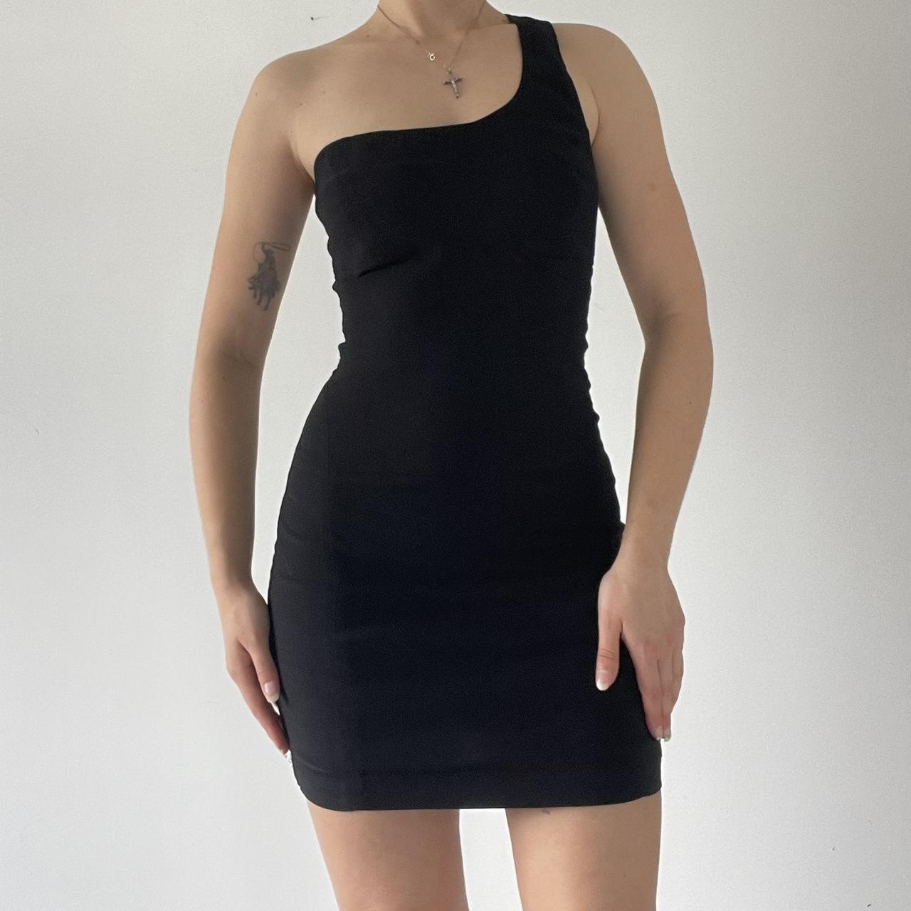 Asymmetric Mini Dress