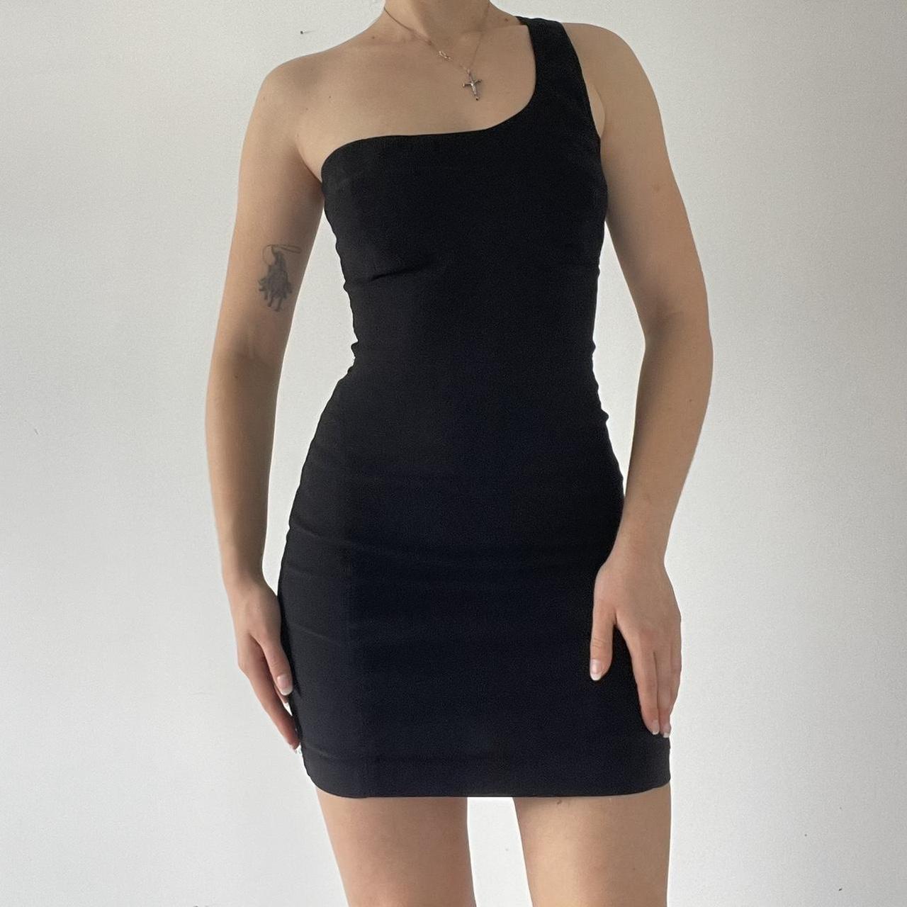 Asymmetric Mini Dress