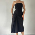 Strapless Midi Dress
