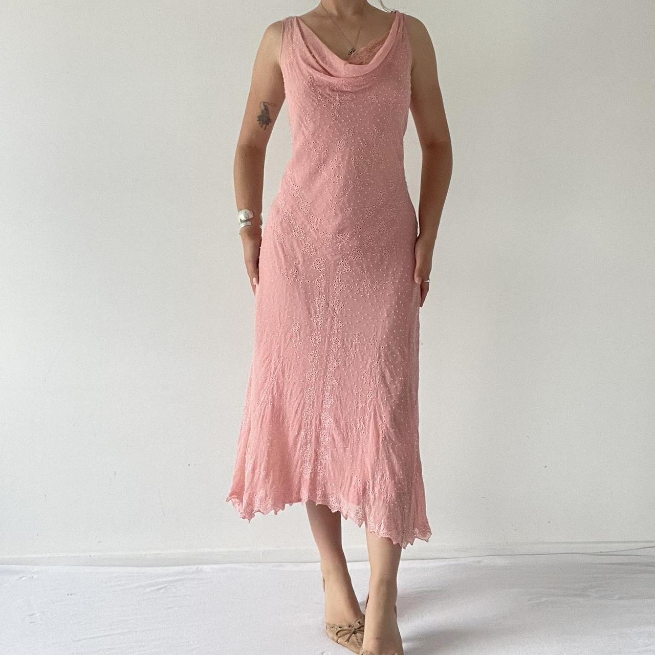 100% Silk Beaded Maxi Dress