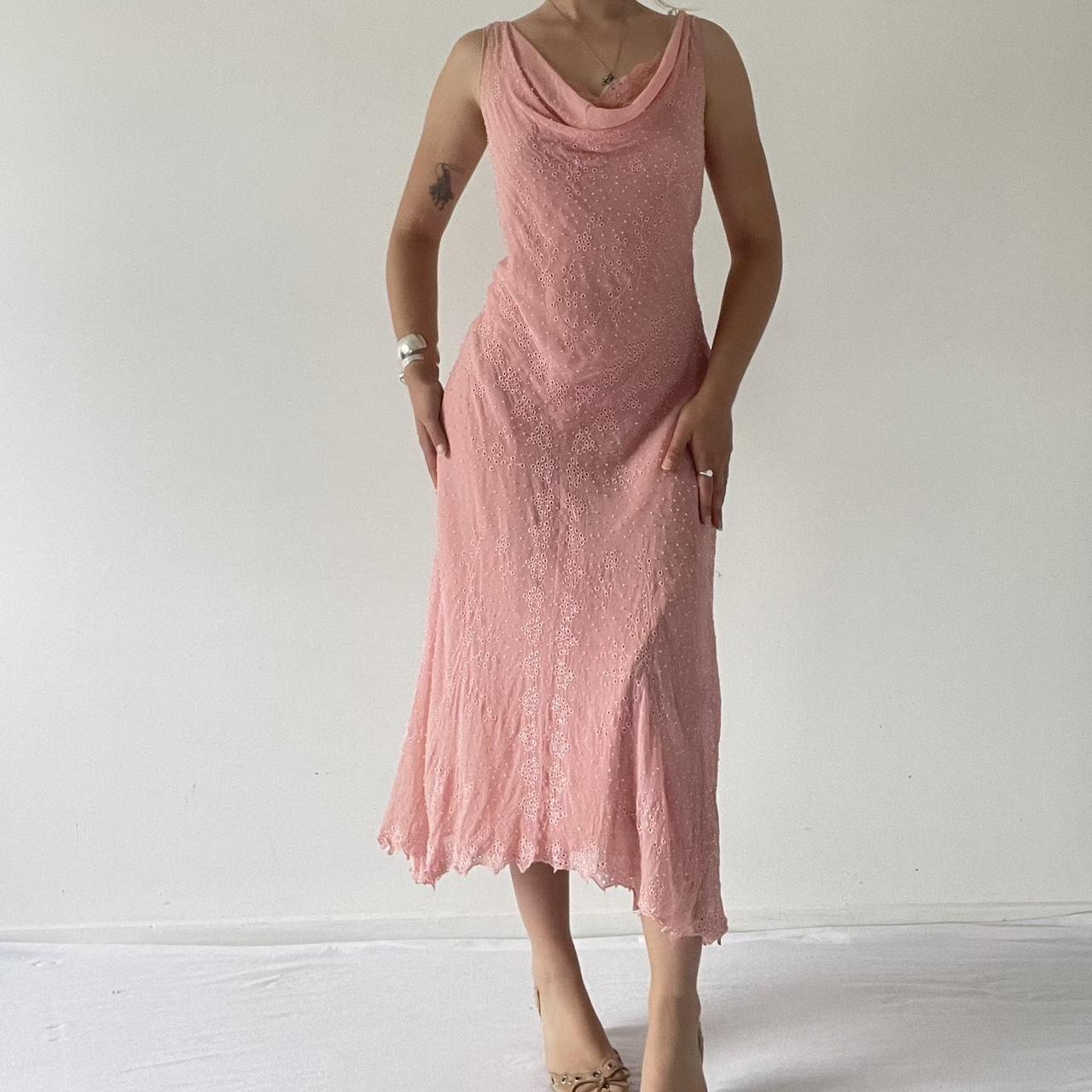 100% Silk Beaded Maxi Dress