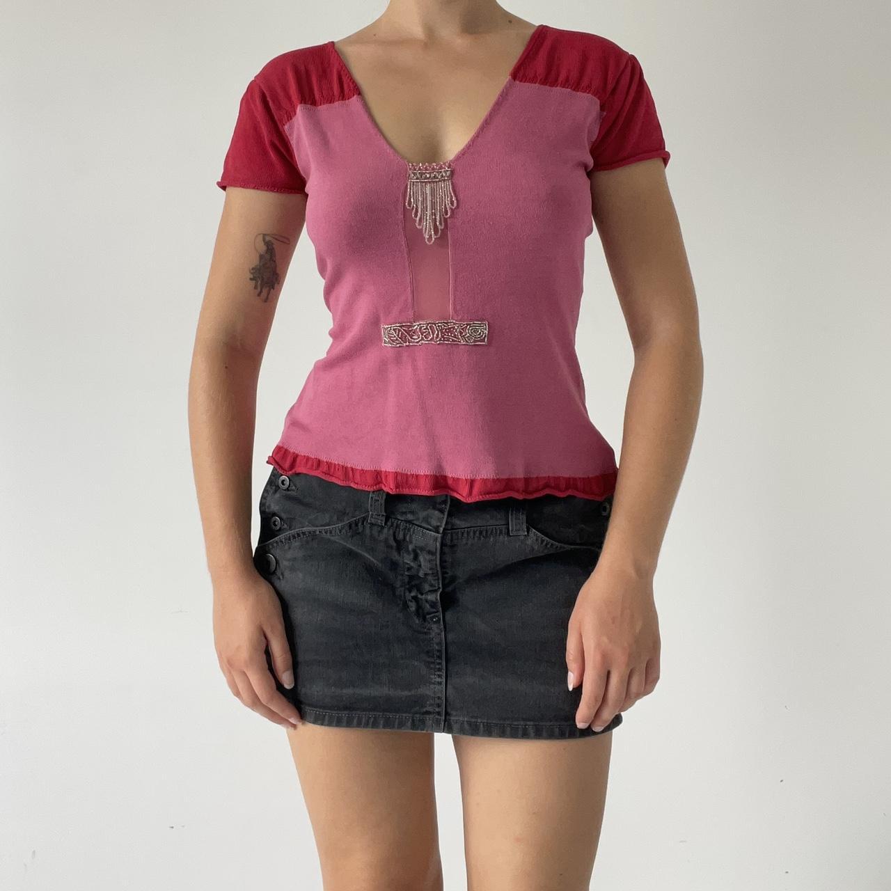 Silk Beaded Top
